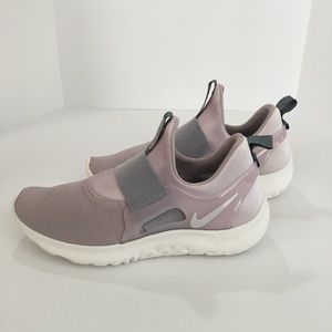 Nike Renew Freedom Purple Slip-on Running Shoe